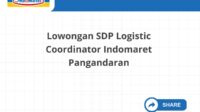 Lowongan SDP Logistic Coordinator Indomaret Pangandaran