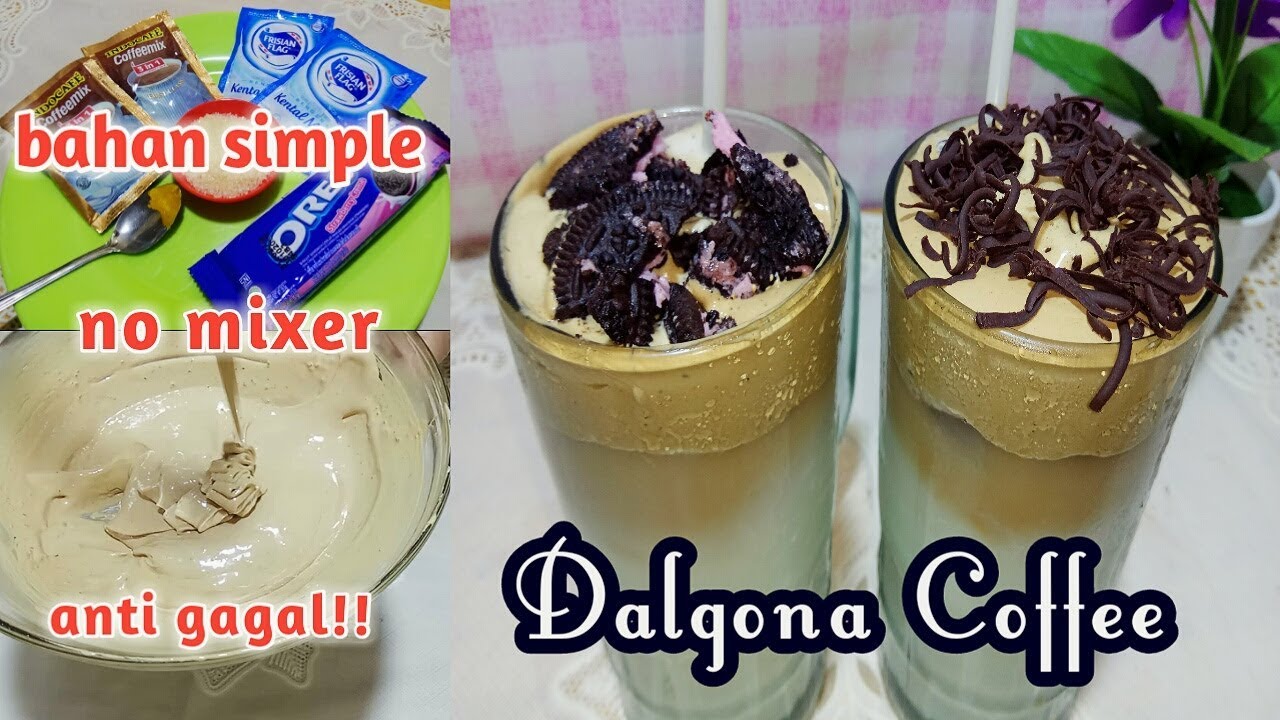Resep Dalgona Coffee Anti Gagal, Minuman Hits yang Super Mudah Resep Dalgona Coffee Anti Gagal, Minuman Hits yang Super Mudah