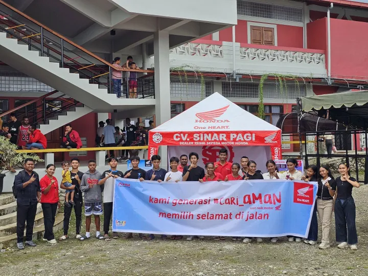 Astra Motor edukasi berkendara aman: Siswa Nabire terlindungi