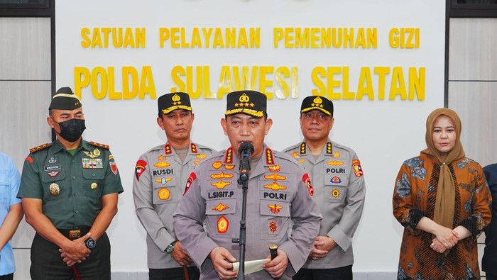 Kapolri Pastikan Kesiapan Polda Sulsel Dukung Program MBG Kapolri Pastikan Kesiapan Polda Sulsel Dukung Program MBG